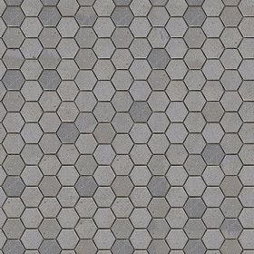 Textures   -   ARCHITECTURE   -   PAVING OUTDOOR   -  Hexagonal - Marble paving outdoor hexagonal texture seamless 05985