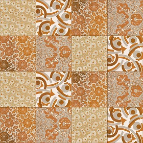 Textures   -   ARCHITECTURE   -   TILES INTERIOR   -   Ornate tiles   -  Patchwork - Patchwork tile texture seamless 16591