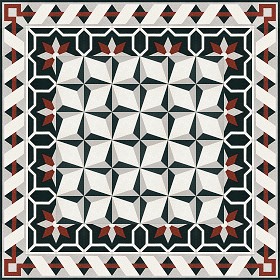 Textures   -   ARCHITECTURE   -   TILES INTERIOR   -   Cement - Encaustic   -  Cement - Cement concrete tile texture seamless 13320