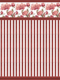 Textures   -   ARCHITECTURE   -   TILES INTERIOR   -   Ornate tiles   -  Country style - Country style tiles texture seamless 17265