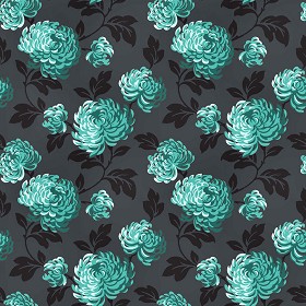 Textures   -   MATERIALS   -   WALLPAPER   -  Floral - Floral wallpaper texture seamless 10987