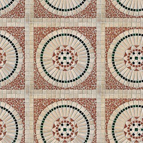 Textures   -   ARCHITECTURE   -   PAVING OUTDOOR   -  Mosaico - Mosaic paving outdoor texture seamless 06045