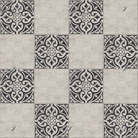 Textures   -   ARCHITECTURE   -   TILES INTERIOR   -   Marble tiles   -  Marble geometric patterns - Travertine floor tile texture seamless 2 21122