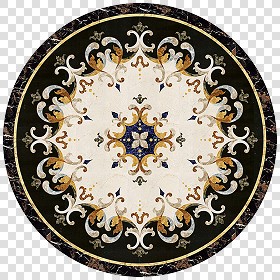 Textures   -   ARCHITECTURE   -   TILES INTERIOR   -   Water Jet   -  Medallions - Water jet medallion texture seamless 16342
