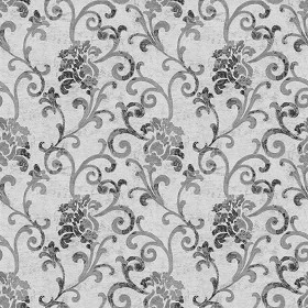Textures   -   MATERIALS   -   WALLPAPER   -   Parato Italy   -   Creativa  - Flower english wallpaper creativa by parato texture seamless 11270 - Reflect