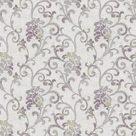 Textures   -   MATERIALS   -   WALLPAPER   -   Parato Italy   -  Creativa - Flower english wallpaper creativa by parato texture seamless 11270