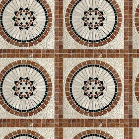 Textures   -   ARCHITECTURE   -   PAVING OUTDOOR   -  Mosaico - Mosaic paving outdoor texture seamless 06046