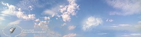 Textures   -   BACKGROUNDS &amp; LANDSCAPES   -  SKY &amp; CLOUDS - Panoramic sky with clouds background 17783