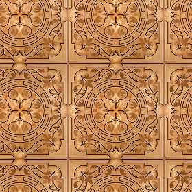 Textures   -   ARCHITECTURE   -   WOOD FLOORS   -  Geometric pattern - Parquet geometric pattern texture seamless 04727