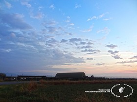 Textures   -   BACKGROUNDS &amp; LANDSCAPES   -  SUNRISES &amp; SUNSETS - Sunrise background in the countryside 17697