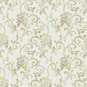 Textures   -   MATERIALS   -   WALLPAPER   -   Parato Italy   -  Creativa - Flower english wallpaper creativa by parato texture seamless 11271