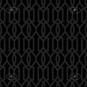 Textures   -   MATERIALS   -   FABRICS   -   Geometric patterns  - Green covering fabric geometric printed texture seamless 20943 - Specular
