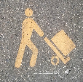 Textures   -   ARCHITECTURE   -   ROADS   -  Roads Markings - Road markings loading and unloading goods texture 18743