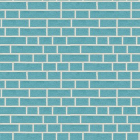 Textures   -   ARCHITECTURE   -   BRICKS   -   Colored Bricks   -  Sandblasted - Sandblasted bricks colored texture seamless 00045