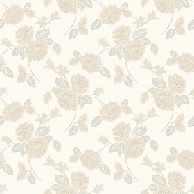 Textures   -   MATERIALS   -   WALLPAPER   -   Parato Italy   -  Nobile - The rose nobile floral wallpaper by parato texture seamless 11455