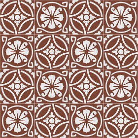 Textures   -   ARCHITECTURE   -   TILES INTERIOR   -   Cement - Encaustic   -  Victorian - Victorian cement floor tile texture seamless 13661