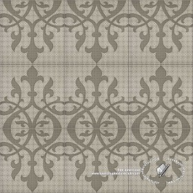Textures   -   ARCHITECTURE   -   TILES INTERIOR   -   Ornate tiles   -  Mixed patterns - Ceramic ornate tile texture seamless 20236