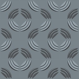 Textures   -   ARCHITECTURE   -   DECORATIVE PANELS   -   3D Wall panels   -  Mixed colors - Interior 3D wall panel texture seamless 02724