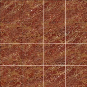 Textures   -   ARCHITECTURE   -   TILES INTERIOR   -   Marble tiles   -  Red - Partridge red marble floor tile texture seamless 14589