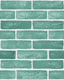 Textures   -   ARCHITECTURE   -   BRICKS   -   Colored Bricks   -  Rustic - Texture colored bricks rustic seamless 00008