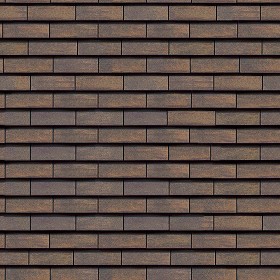 Textures   -   ARCHITECTURE   -   ROOFINGS   -  Flat roofs - Elysee flat clay roof tiles texture seamless 03527