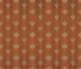 Textures   -   ARCHITECTURE   -   WOOD FLOORS   -  Decorated - Parquet decorated texture seamless 04633