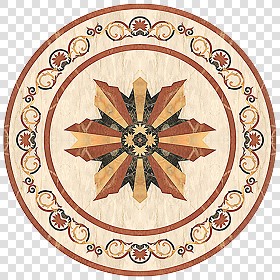 Textures   -   ARCHITECTURE   -   TILES INTERIOR   -   Water Jet   -  Medallions - Water jet medallion texture seamless 16346