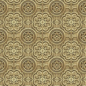 Textures   -   MATERIALS   -   METALS   -  Panels - Brass metal panel texture seamless 10400