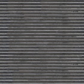 Textures   -   MATERIALS   -   METALS   -  Corrugated - Corrugated dirty steel texture seamless 09927