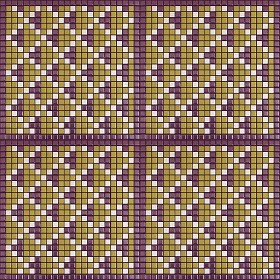 Textures   -   ARCHITECTURE   -   TILES INTERIOR   -   Mosaico   -   Classic format   -  Patterned - Mosaico patterned tiles texture seamless 15035