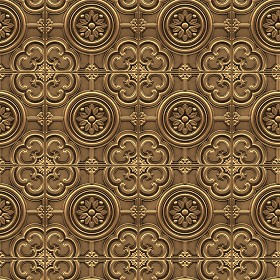 Textures   -   MATERIALS   -   METALS   -  Panels - Bronze metal panel texture seamless 10401