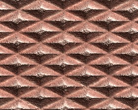 Textures   -   MATERIALS   -   METALS   -  Plates - Rusty copper metal plate texture seamless 10583