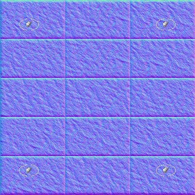 Textures   -   ARCHITECTURE   -   MARBLE SLABS   -   Marble wall cladding  - Travertine wall cladding texture seamless 20826 - Normal
