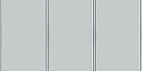 Textures   -   MATERIALS   -   METALS   -  Facades claddings - White metal facade cladding texture seamless 10109