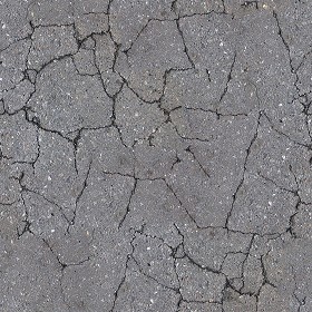 Textures   -   ARCHITECTURE   -   ROADS   -  Asphalt damaged - Damaged asphalt texture seamless 07320