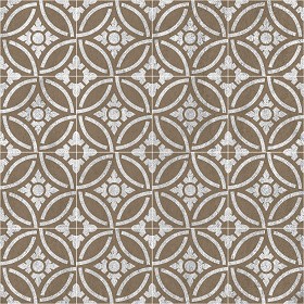 Textures   -   ARCHITECTURE   -   TILES INTERIOR   -   Cement - Encaustic   -  Victorian - Victorian cement floor tile texture seamless 13666