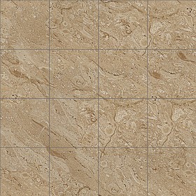 Textures   -   ARCHITECTURE   -   TILES INTERIOR   -   Marble tiles   -  Brown - Breccia sardinia brown marble tile texture seamless 14191