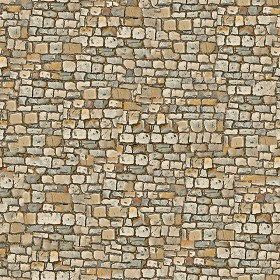 Textures   -   ARCHITECTURE   -   ROADS   -   Paving streets   -  Damaged cobble - Damaged street paving cobblestone texture seamless 07455