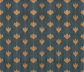 Textures   -   ARCHITECTURE   -   WOOD FLOORS   -  Decorated - Parquet decorated texture seamless 04637