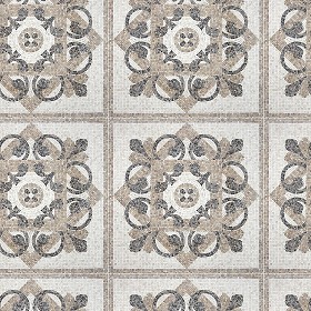 Textures   -   ARCHITECTURE   -   PAVING OUTDOOR   -  Mosaico - Mosaic paving outdoor texture seamless 06054