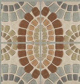 Textures   -   MATERIALS   -   RUGS   -  Patterned rugs - Patterned rug texture seamless 19832