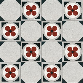 Textures   -   ARCHITECTURE   -   TILES INTERIOR   -   Cement - Encaustic   -  Cement - Cement concrete tile texture seamless 13330