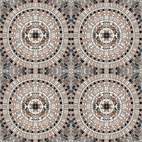Textures   -   ARCHITECTURE   -   PAVING OUTDOOR   -  Mosaico - Mosaic paving outdoor texture seamless 06055