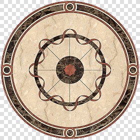 Textures   -   ARCHITECTURE   -   TILES INTERIOR   -   Water Jet   -  Medallions - Water jet medallion texture seamless 16352