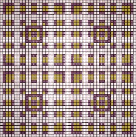 Textures   -   ARCHITECTURE   -   TILES INTERIOR   -   Mosaico   -   Classic format   -  Patterned - Mosaico patterned tiles texture seamless 15041