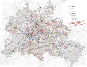 Textures   -   ARCHITECTURE   -   DECORATIVE PANELS   -   World maps   -  Metr&#242; maps - Berlin metro map 03144
