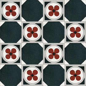Textures   -   ARCHITECTURE   -   TILES INTERIOR   -   Cement - Encaustic   -  Cement - Cement concrete tile texture seamless 13333