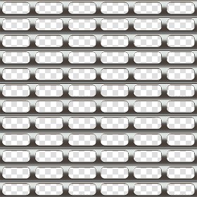 Textures   -   MATERIALS   -   METALS   -  Perforated - Inox perforated metal plate texture seamless 10490