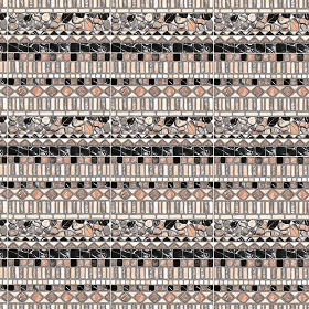 Textures   -   ARCHITECTURE   -   PAVING OUTDOOR   -  Mosaico - Mosaic paving outdoor texture seamless 06059