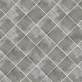 Textures   -   ARCHITECTURE   -   TILES INTERIOR   -   Cement - Encaustic   -  Checkerboard - Checkerboard cement floor tile texture seamless 13418
